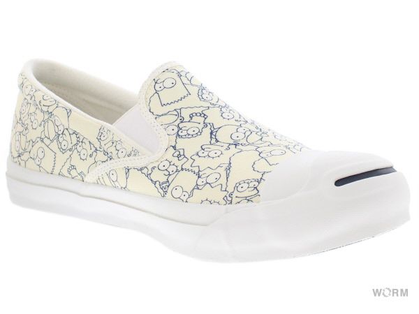 【US10.5】 CONVERSE JACK PURCELL THE SLIP-ON SIMPSONS 1CJ178 【新古品】