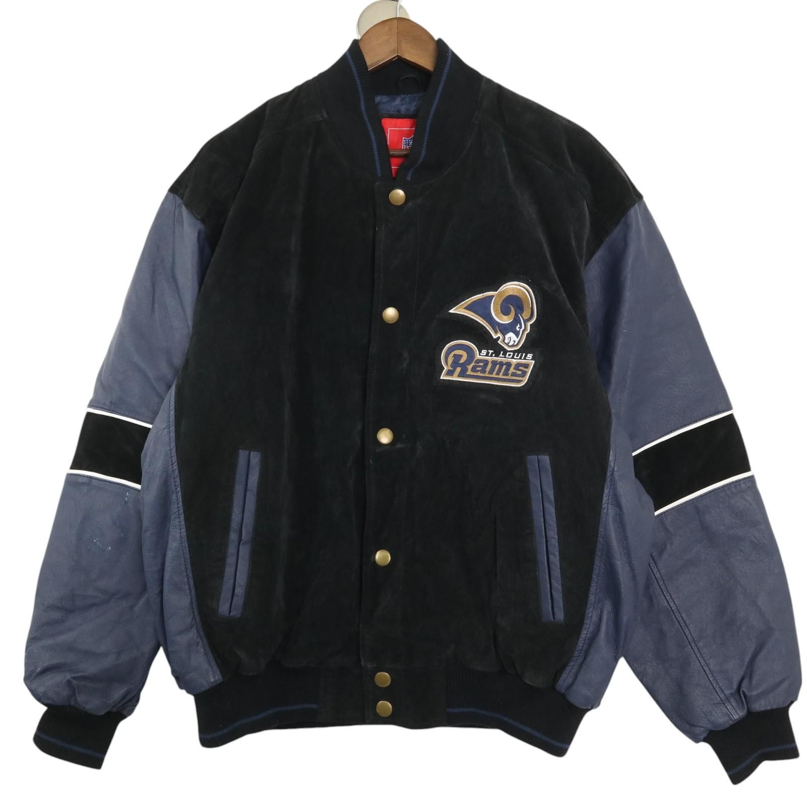 ロサンゼルス ラムズ レザージャケット