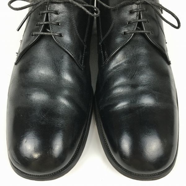 70s　1977年製?USA表記なし/Vintage 品　FLORSHEIM/フローシャイム　プレーントゥ〈黒/BLACK/ブラック〉size10D/27.5-28.0程度/メンズ//men's 菅NO.WZB-213 70s 1977年製?USA表記なし/Vintage 品 FLORSHEIM/フローシャイム