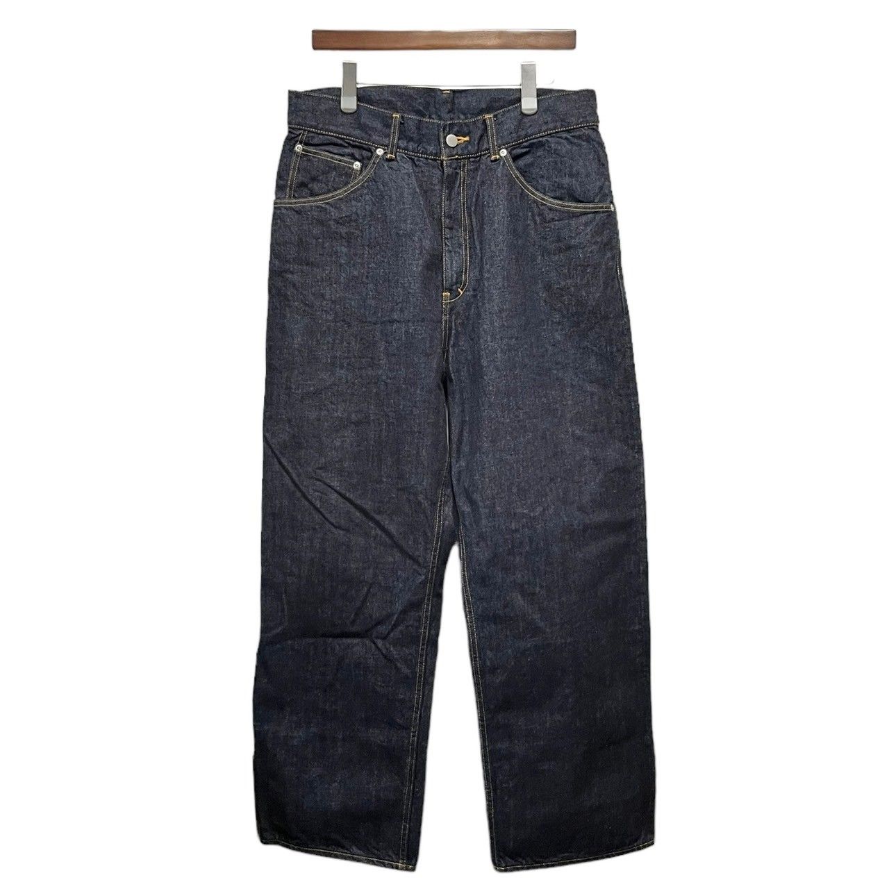 ANCELLM アンセルム OW SELVEDGE DENIM STRAIGHT 5P PANTS デニム 