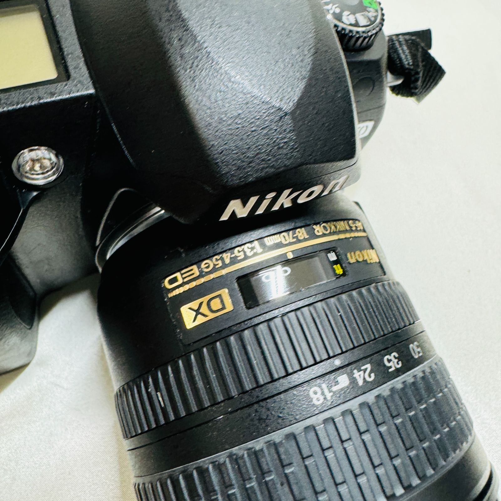 S【動作未確認】Nicon ニコン D70 デジタルカメラ 一眼レフカメラ 付属