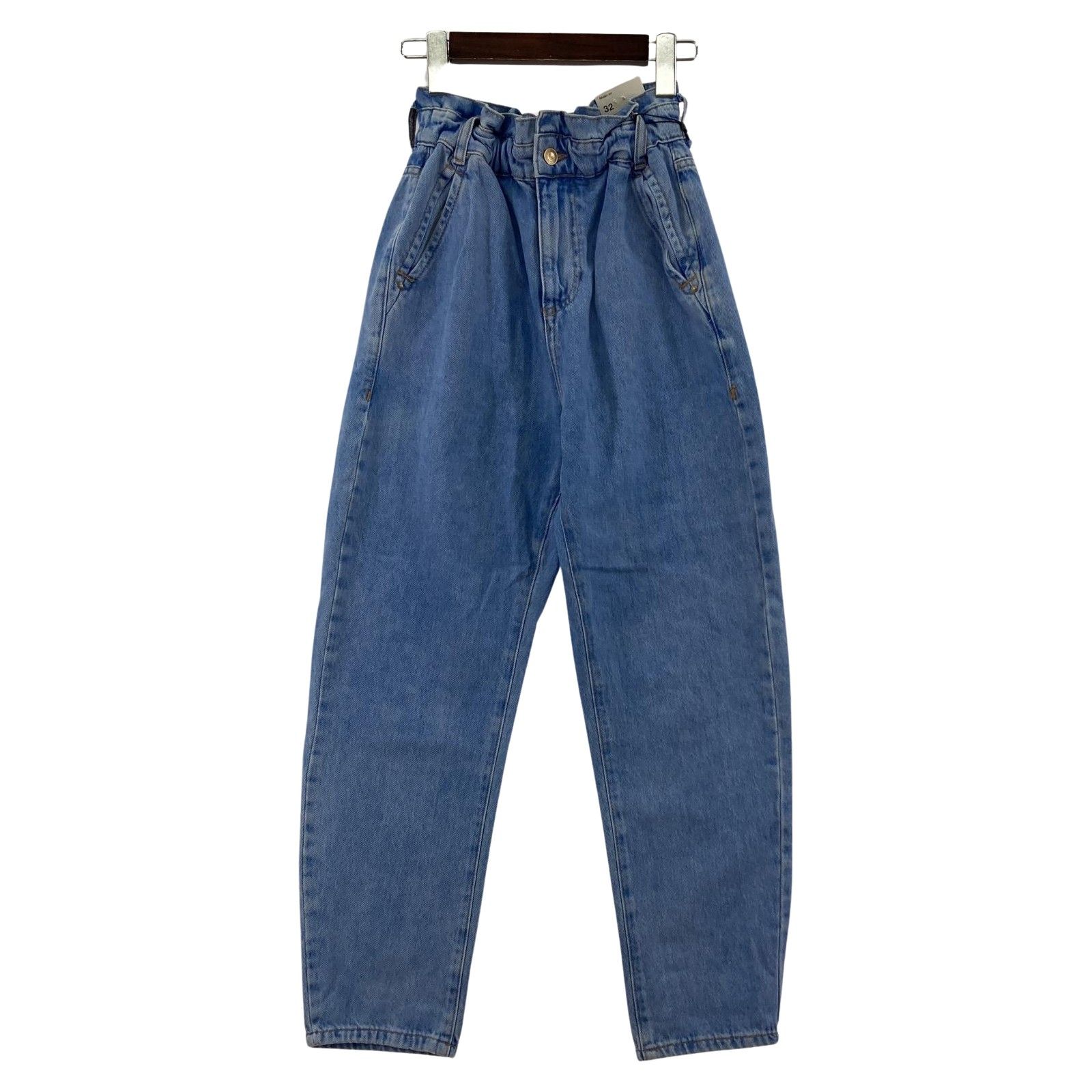美品 ZARA ザラ タグ付きデニムパンツ size32/ライトブルー