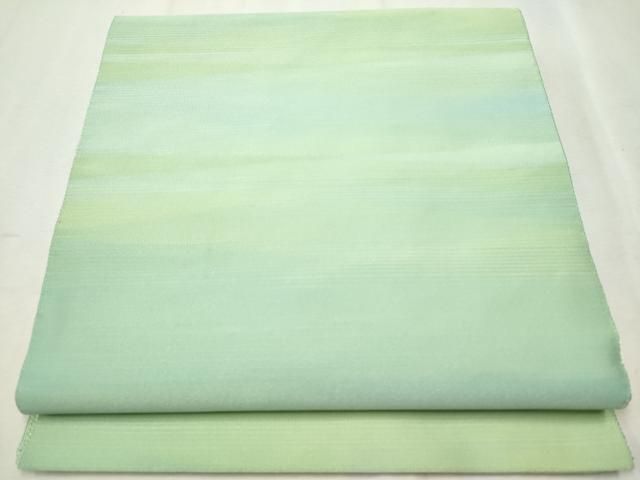 平和屋着物○爪掻き本綴れ 八寸名古屋帯 霞文 正絹 逸品