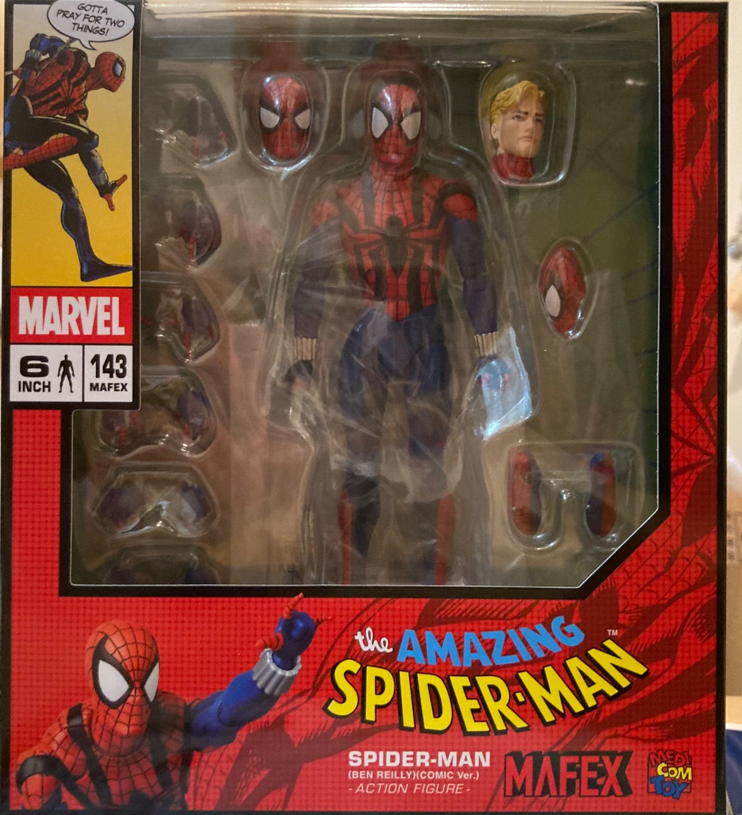 MAFEX No.143 SPIDER-MAN BEN REILLY スパイダーマン ベン ライリー コミック バージョン