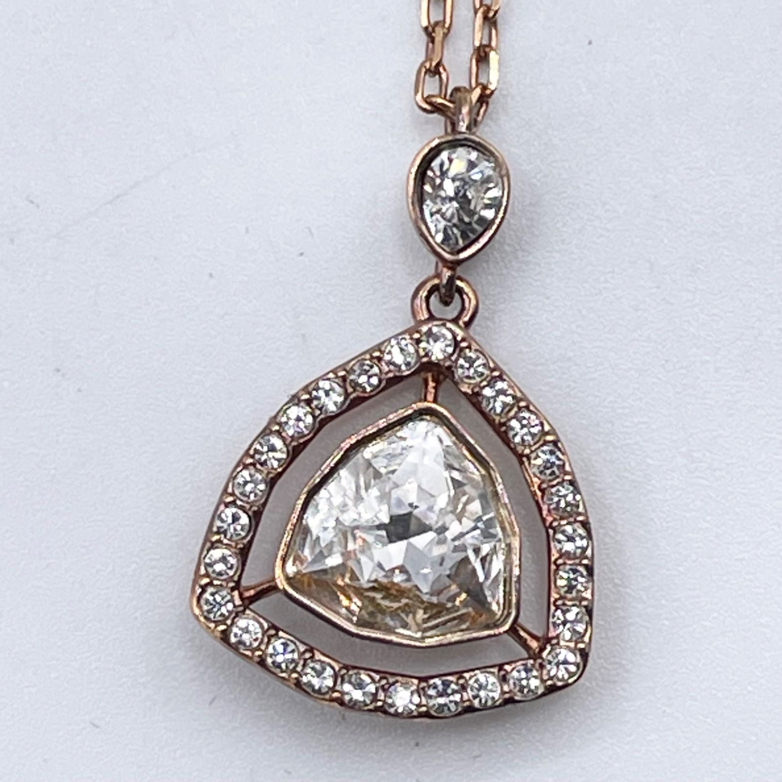 中古・極美品】SWAROVSKI うまし スワロフスキー ミニハンドバッグ 