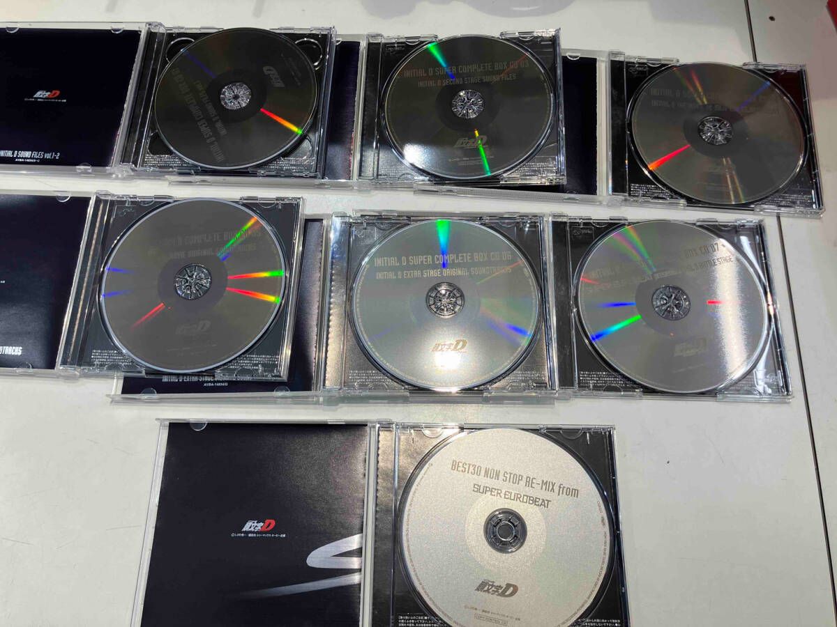 付属品欠品 DVDのみ 頭文字D SUPER COMPLETE BOX について