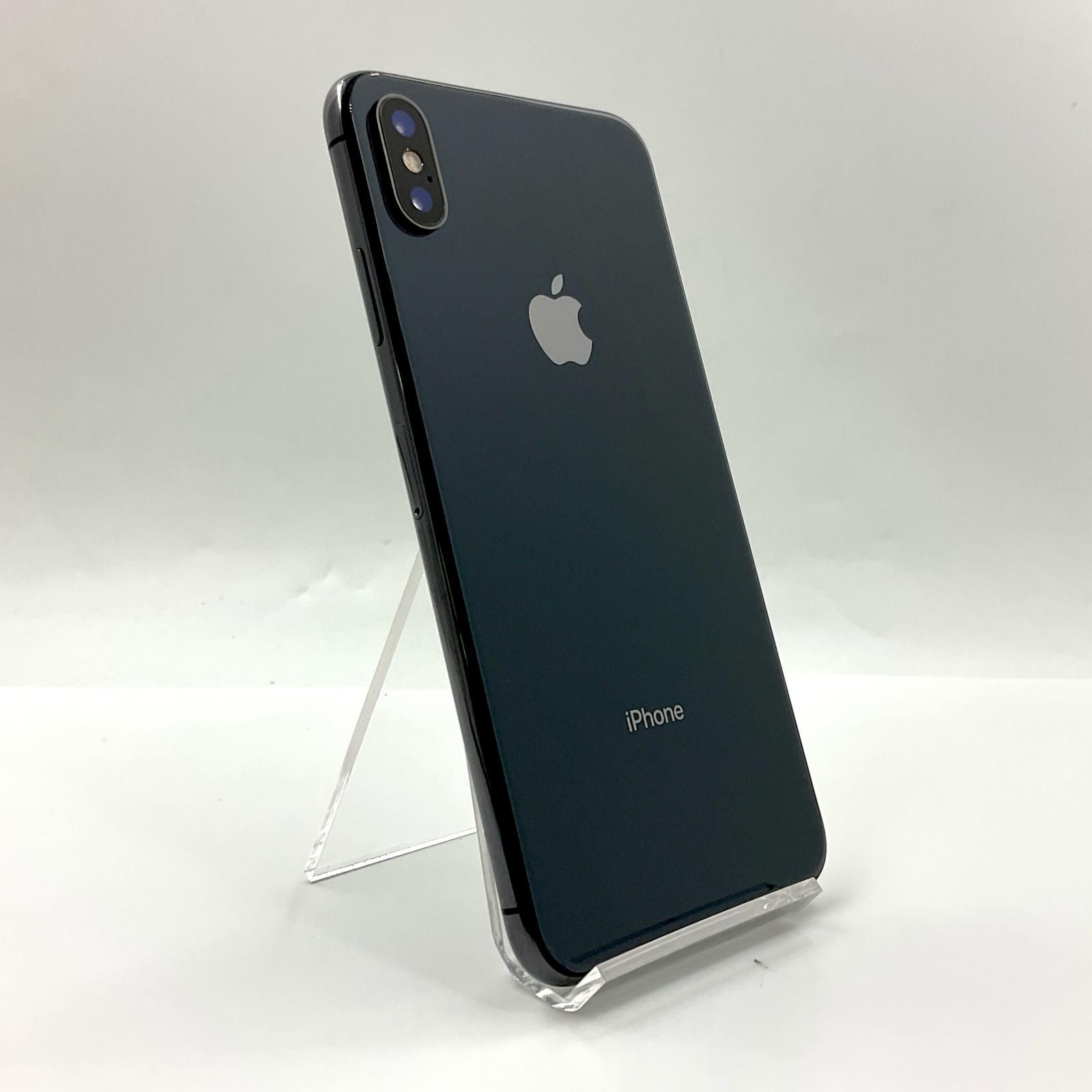 全額返金保証】【最速発送】Apple iPhone Xs Max 256GB スペースグレー 