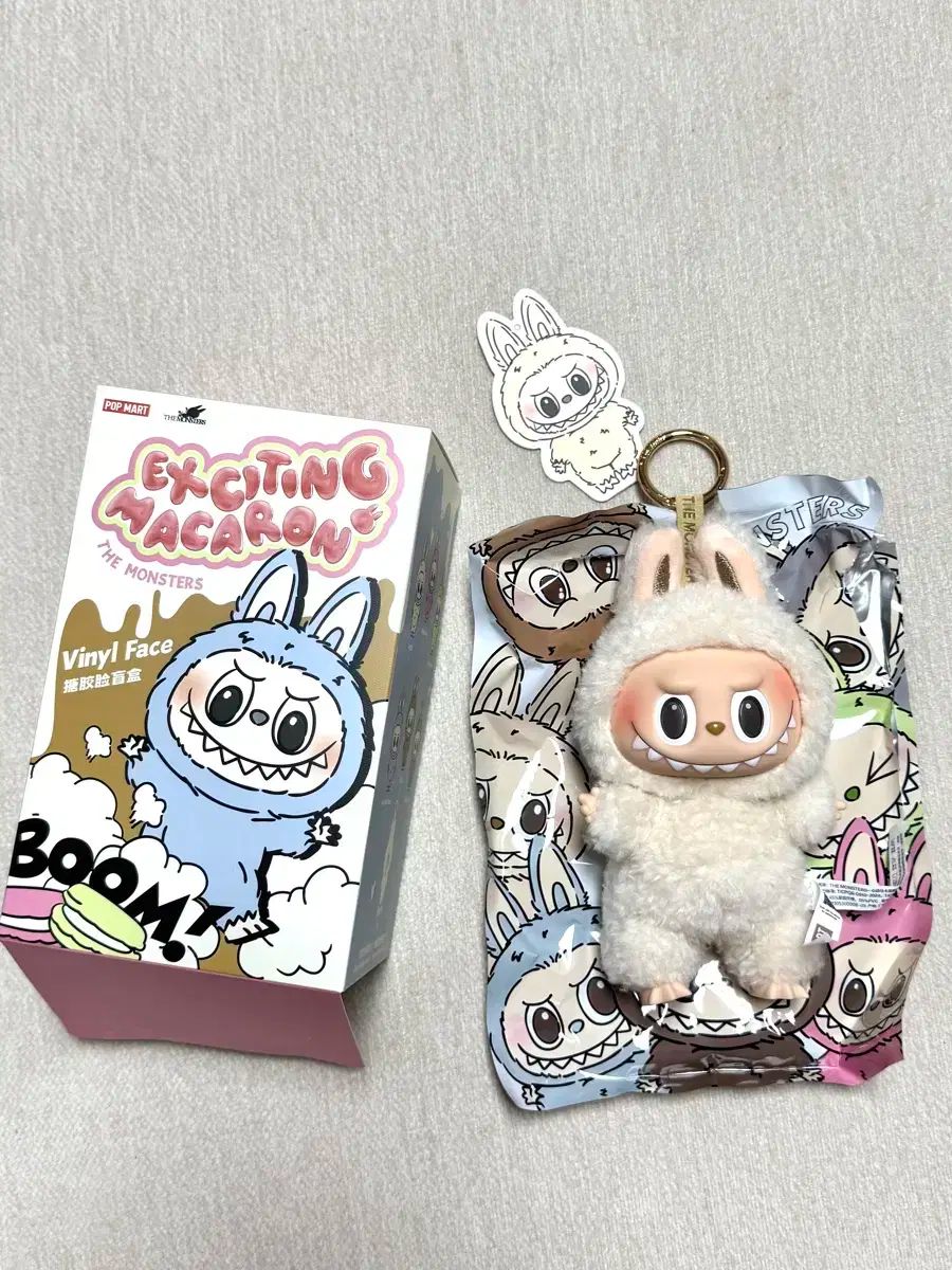 POP MART MACARON おまけショップ袋 マカロン アソート ラブブ