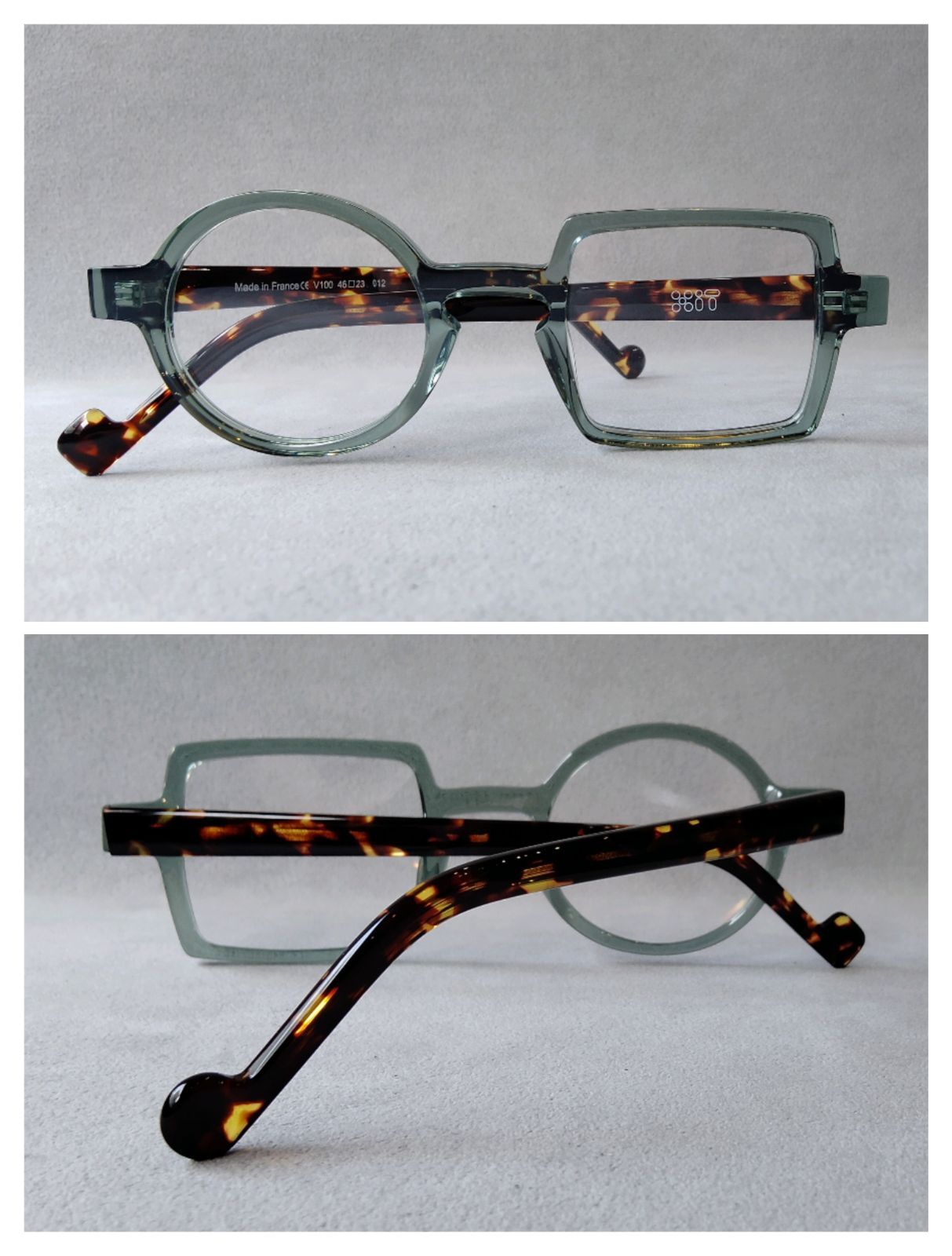 New Colore】丸四角メガネ Xit eyewear （エックスアイティ）V:100 Col
