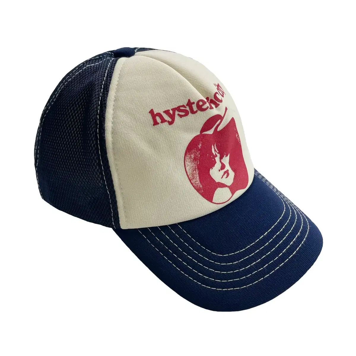 HYSTERIC GLAMOUR ヒステリックグラマー メッシュキャップ ネイビー|ホワイト