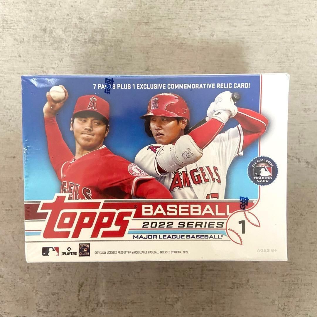 MLB 2022 Topps Series 1 Baseball Retail Box トップス シリーズ1