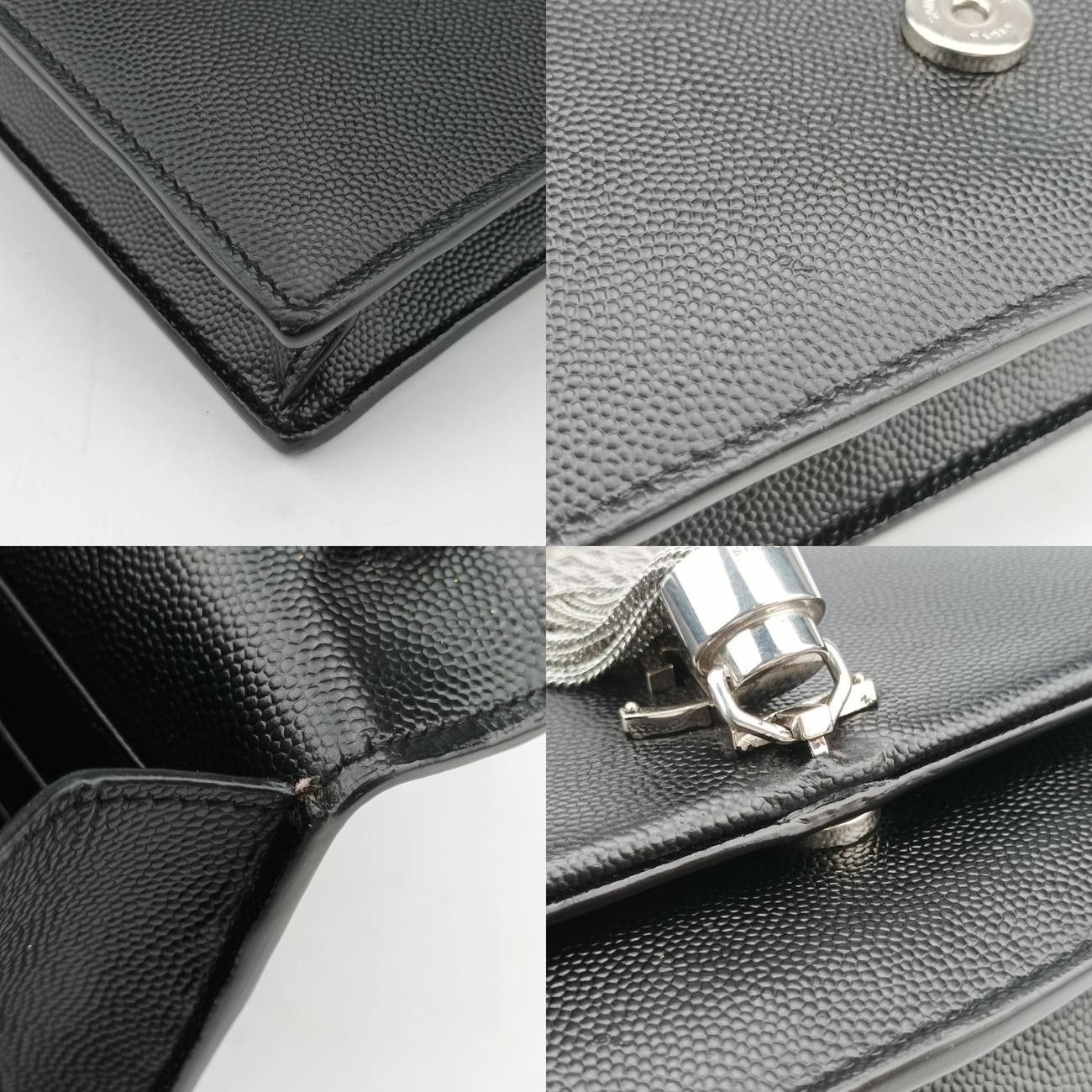 ブラック キャビアスキン