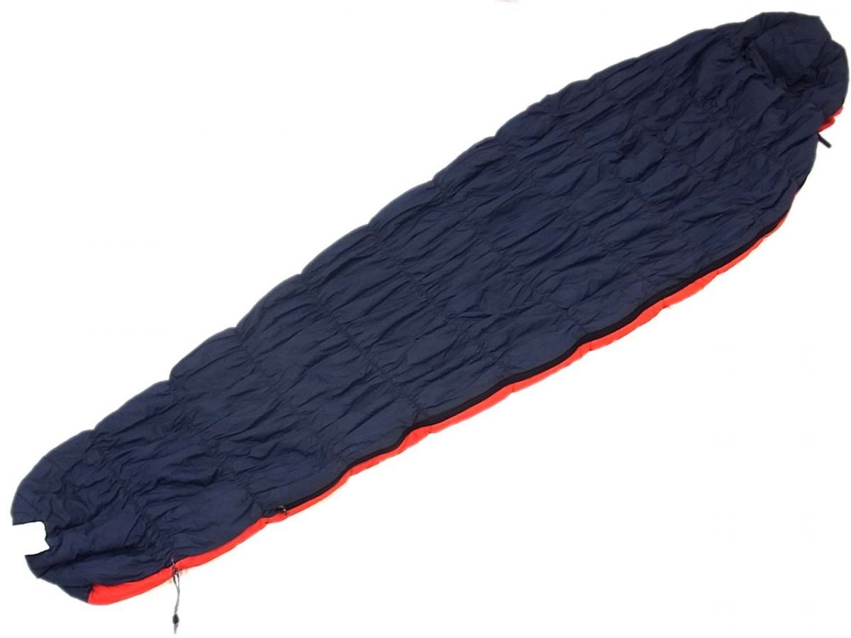 美品】モンベル バロウバッグ ♯1ロング シュラフ 右ジップ 【mont