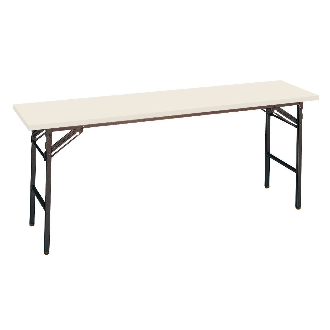 【特価商品】【幅180×奥行45×高さ70cm】 アイボリー 棚なし IV アマカグAMK-1845N 【折りたたみ会議テーブル】 アマカグ
