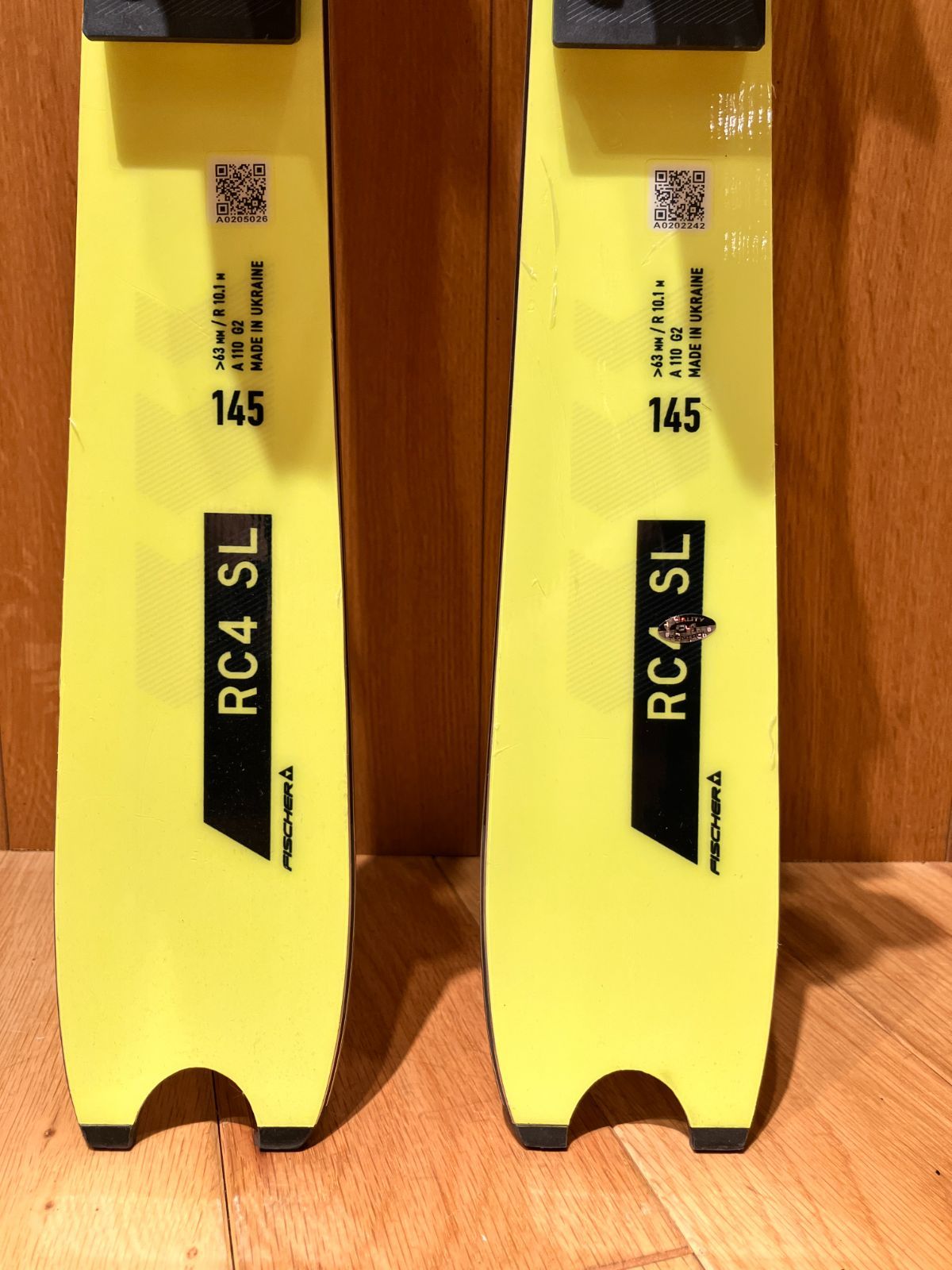  23 24 FISCHER フィッシャー RC 4 WC SL JR. MPL 145 cm 板 スキー