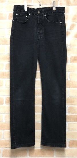 【中古】 TOM WOOD トムウッド ストレートデニム ジーンズ ブラック 30 111419896