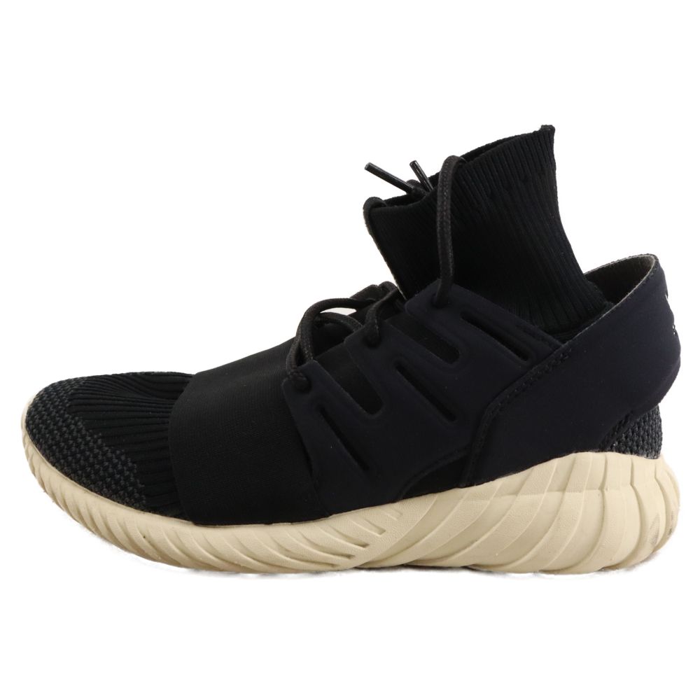 adidas (アディダス) TUBULAR DOOM PK チューブラー ドゥーム ハイカットソックススニーカー ブラック US8.5/26.5cm S74921