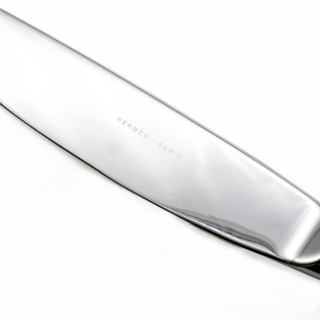エルメス ディナーナイフ アトラージュ カトラリー ステンレススティール 6003P シルバー
