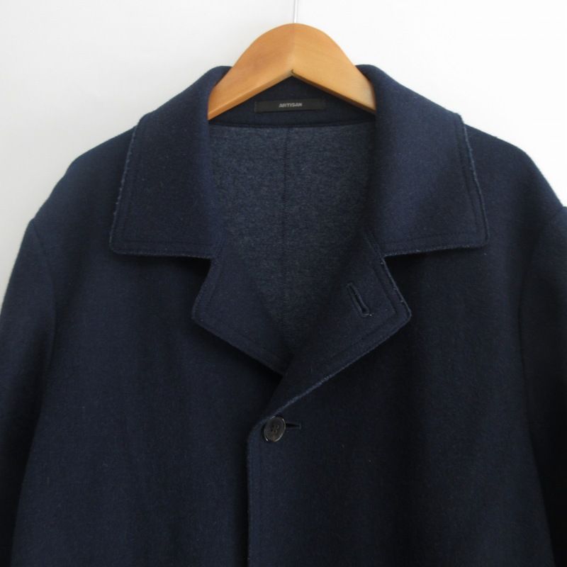 アルチザン カシミヤ チェスター コート L ARTISAN チェスターコート アルチザン カシミヤ チェスター コート L ARTISAN チェスター