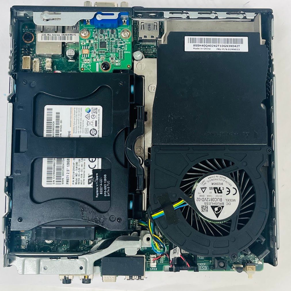 省スペース Lenovo ThinkCentre Windows11 Core i3 8100 3.6GHz/4コア