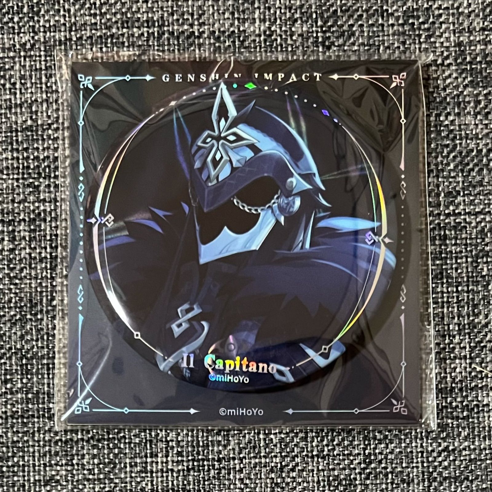 公式正規品 缶バッチ 原神 冬夜の戯劇シリーズ 冬夜愚戲 タルタリヤ