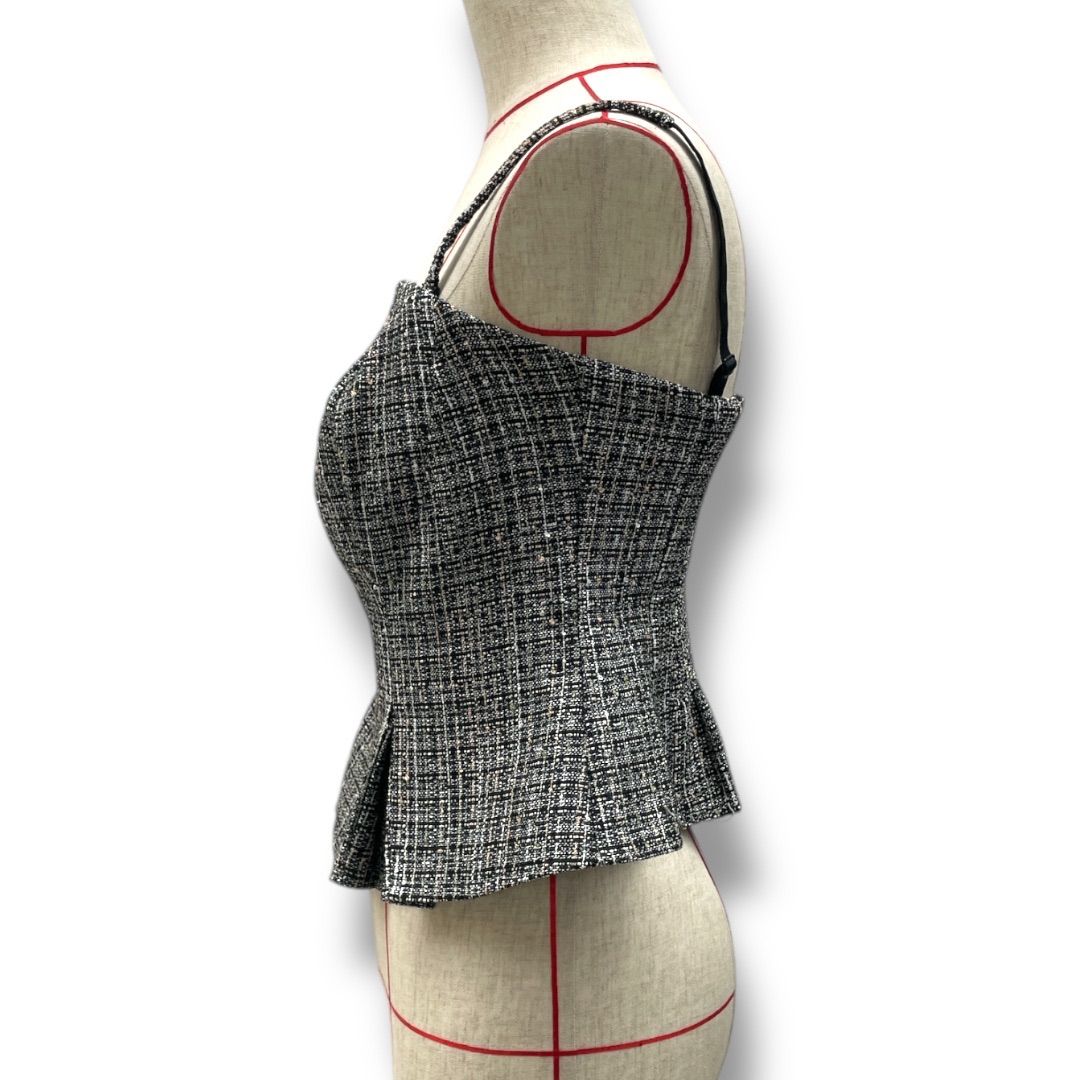 Her lip to ハーリップトゥ Summer Tweed Peplum Top サマーツイード