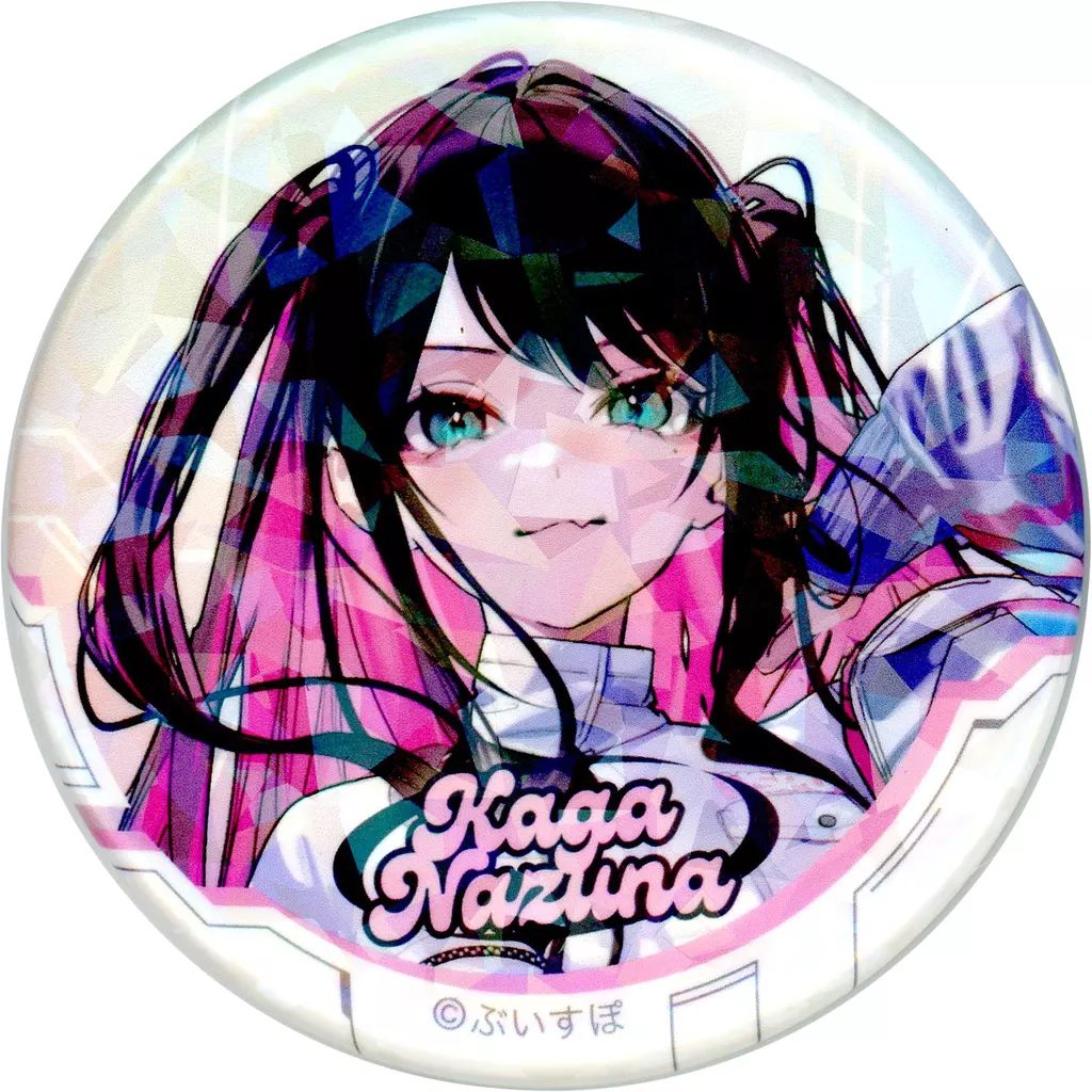 ぶいすぽっ！　缶バッジ　花芽なずな 中古】バッジ・ピンズ 花芽なずな 「バーチャルYouTuber ぶいすぽっ