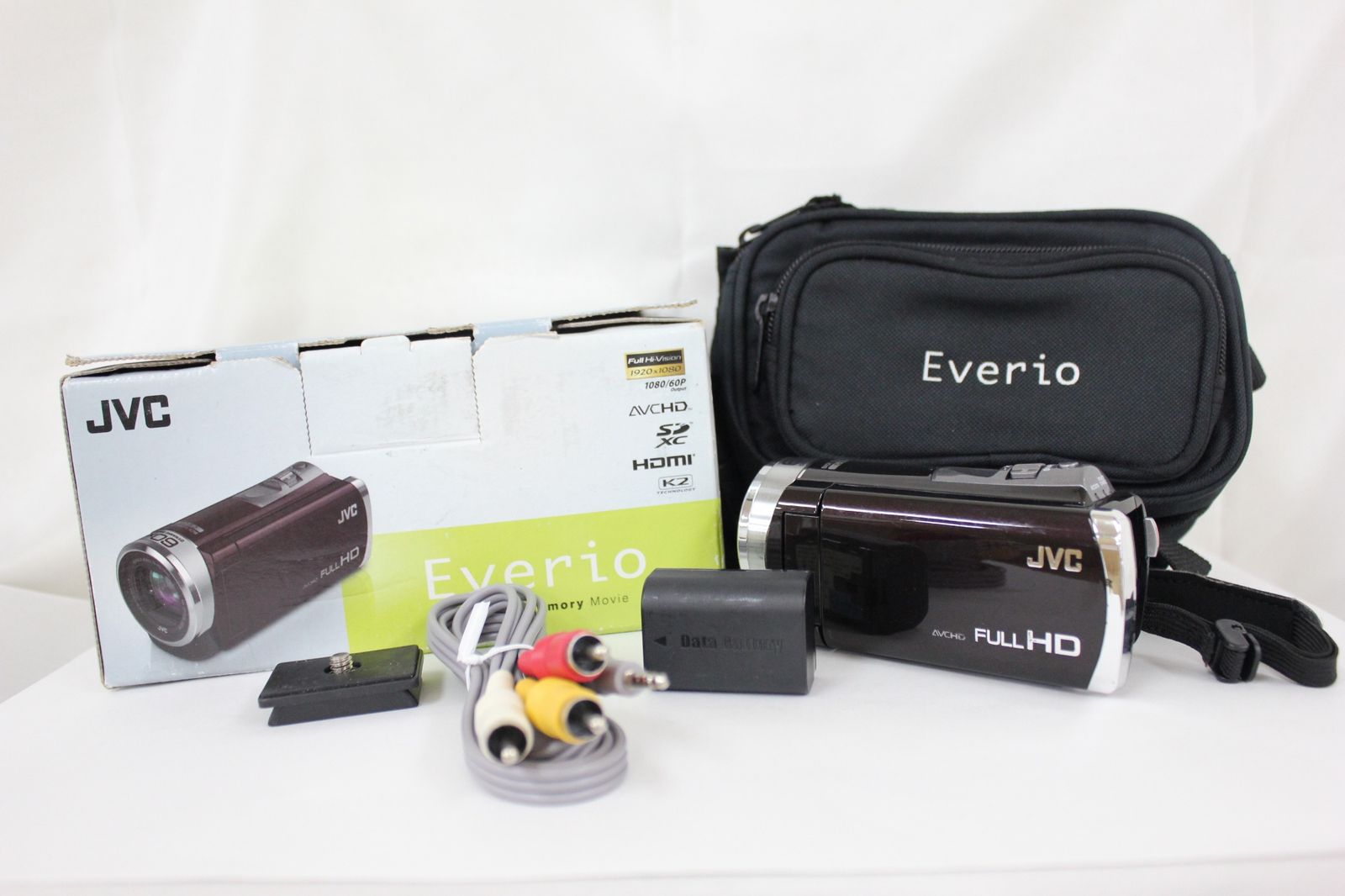 返品保証】 【録画再生確認済み】JVC Everio GZ-E345-T ボルドー 60x