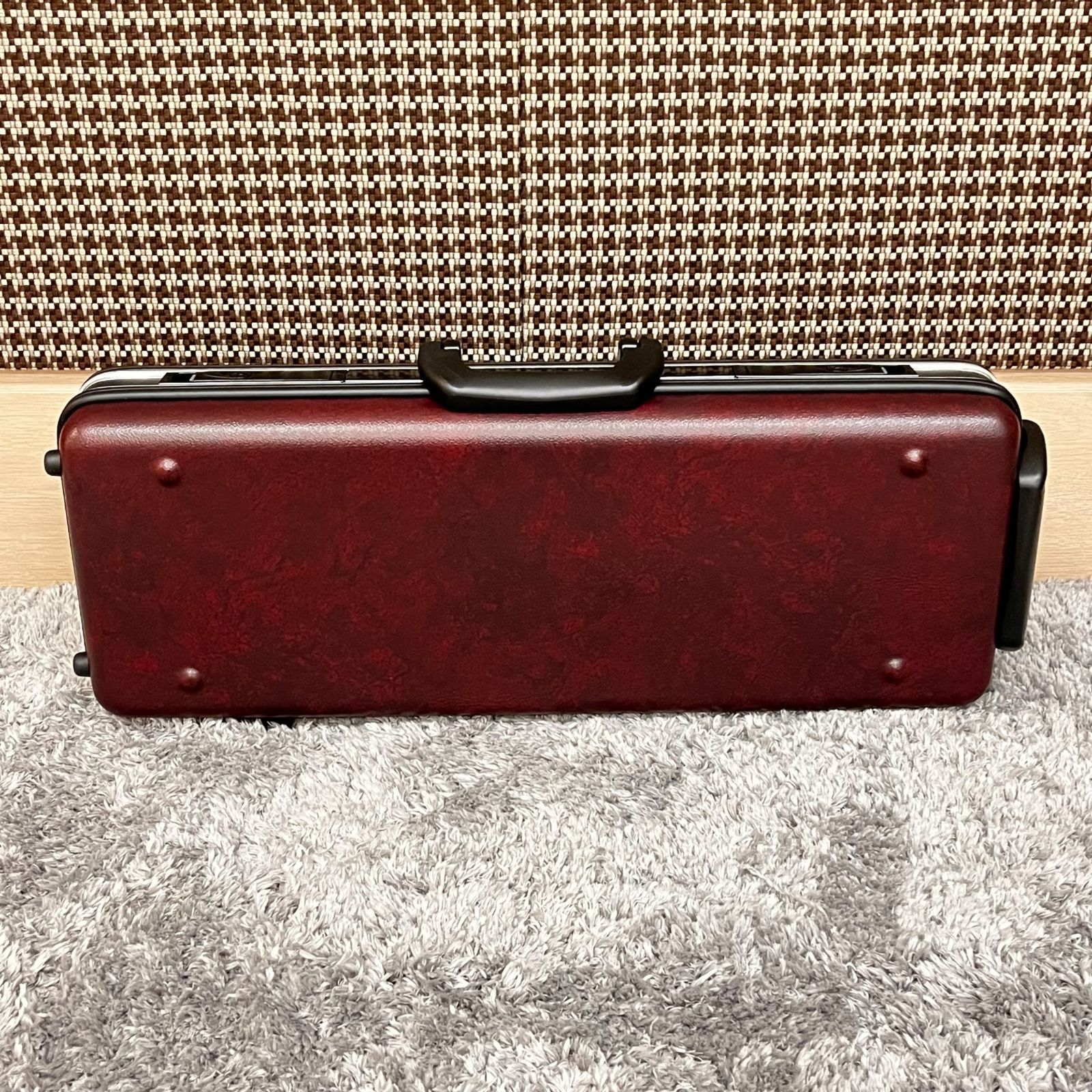 BALZAC CDコレクション 専用ケース付き 卸売 【新品特価】GLCASES GLC-S バーガンディ デタッチャブルタイプ