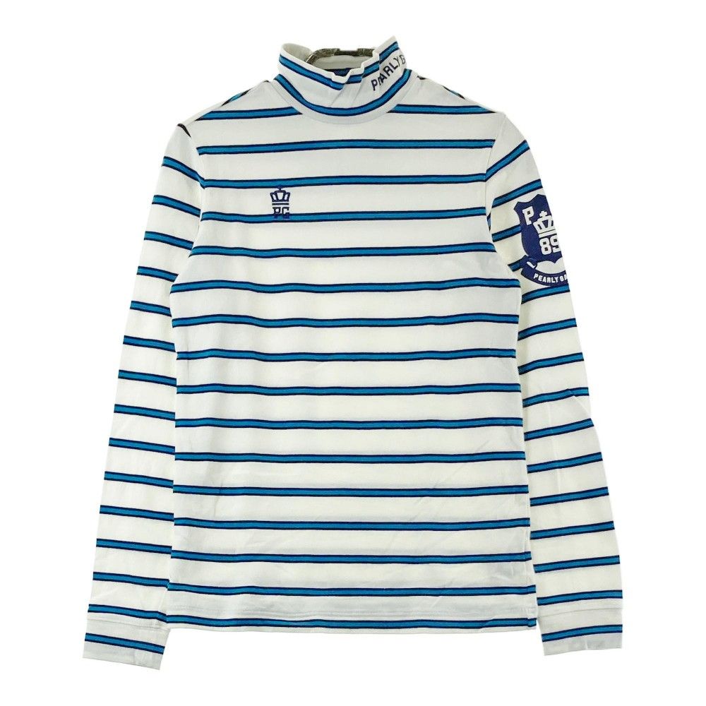 サイズ：1 PEARLY GATES パーリーゲイツ モックネック 長袖 Tシャツ