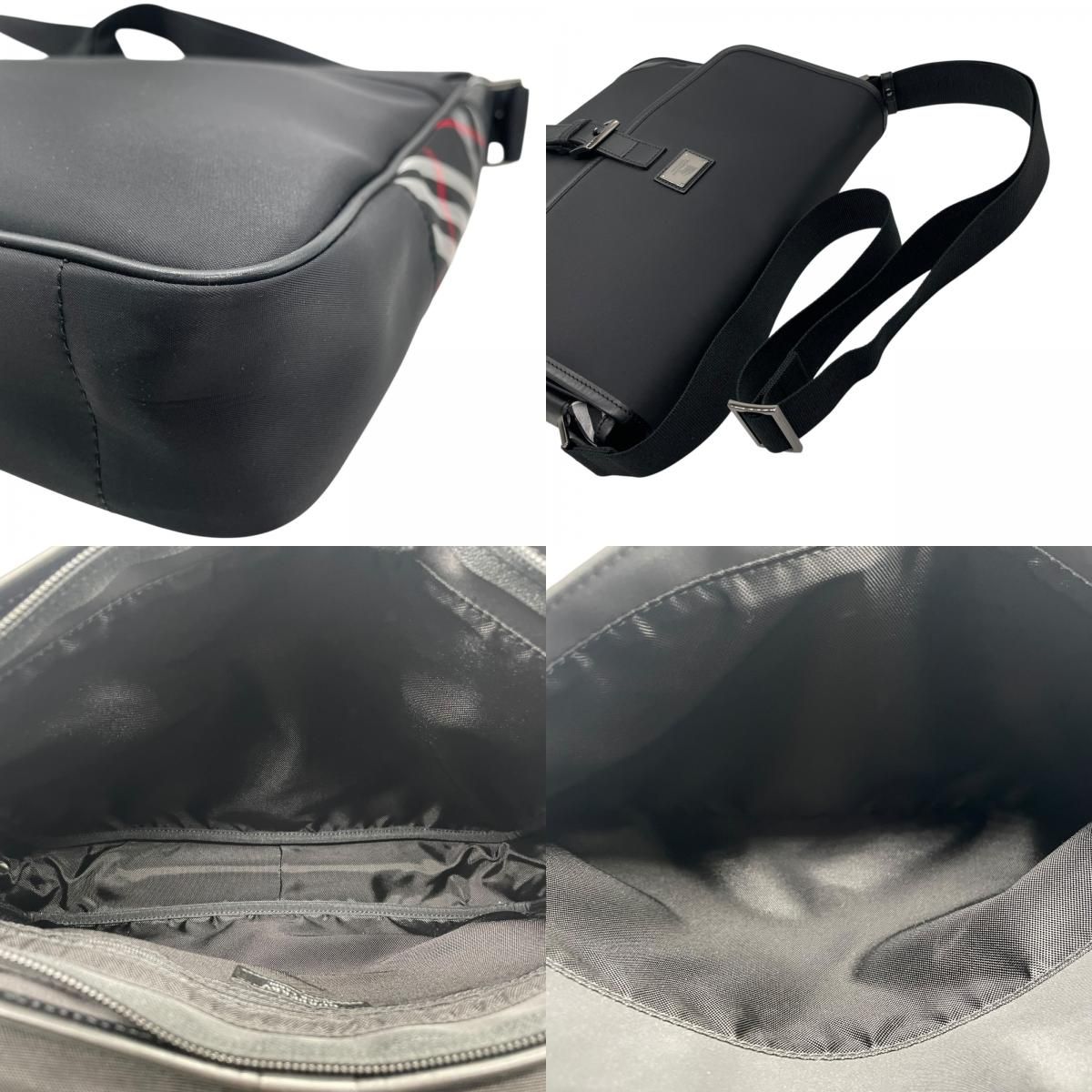 新品未使用BURBERRY ブラックレザー 肩掛けバッグ BURBERRY BLACK LABEL - 未使用級 BURBERRY BLACK LABEL