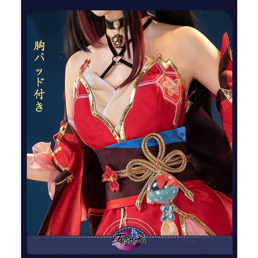 崩壊スターレイル 即発送可能⭕️ 飲月 コスプレ 猫屋本舗 新品 未使用 Mサイズ 猫屋小舗 崩壊スターレイル コスプレ スタレ 刃 じん 衣装