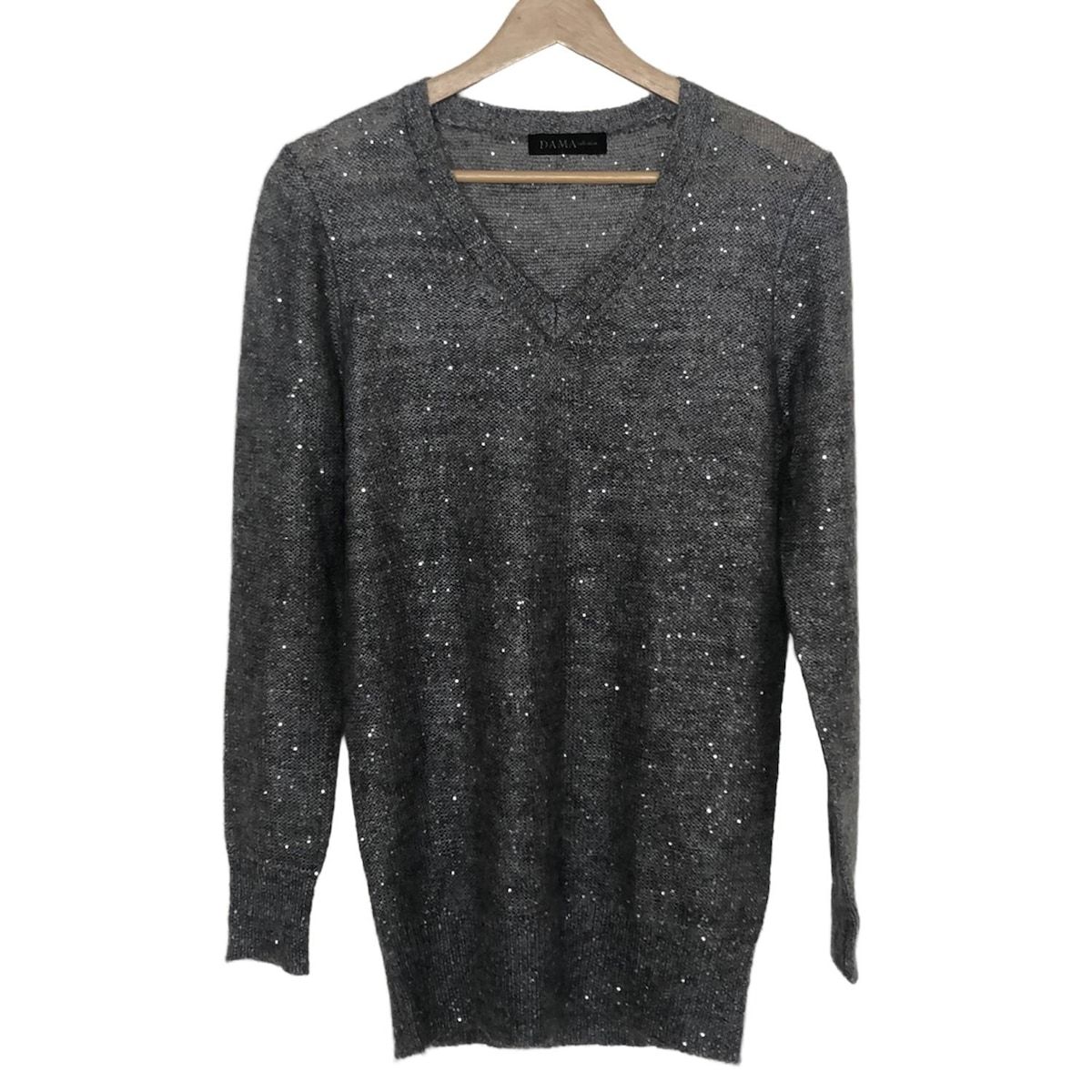 N°21 ヌメロヴェントゥーノ ニットプルオーバー グレー メンズ 商品