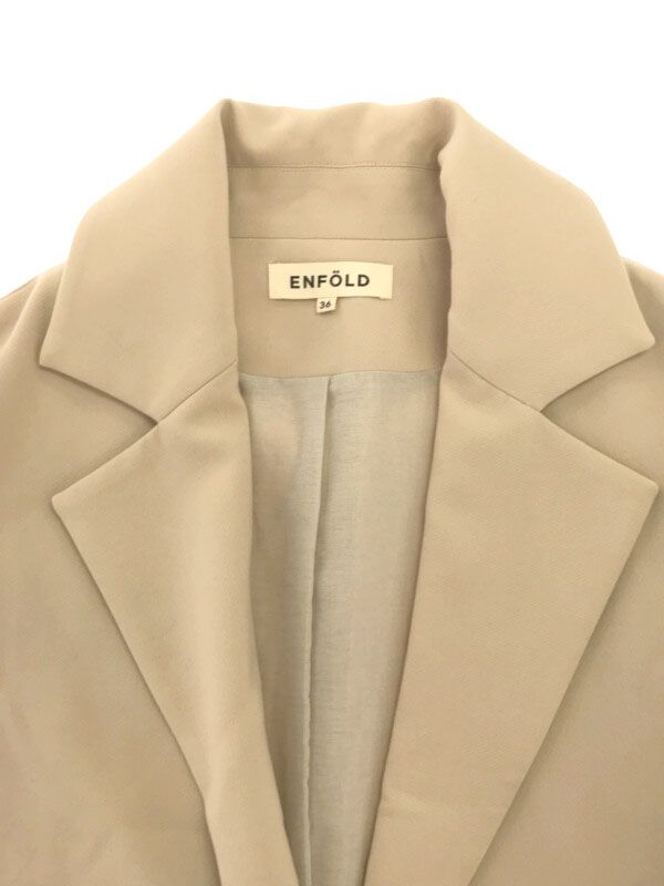 エンフォルド コート ベージュ36 ENFOLD エンフォルド コート ベージュ36