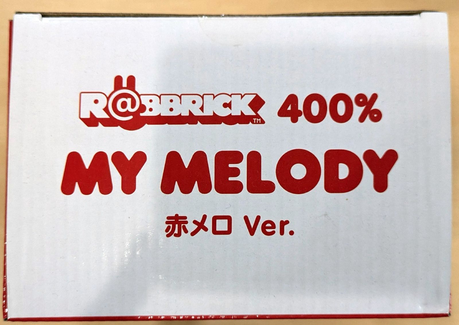 新品】 R@BBRICK ベアブリック MY MELODY 赤メロ Ver. Red Melo Ver 