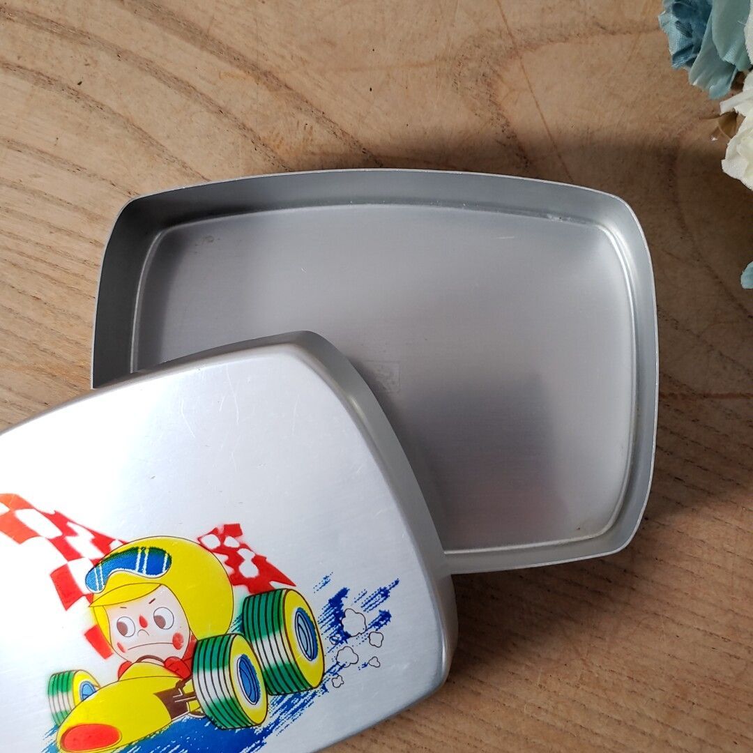 昭和レトロなお弁当箱 アルミ弁当 クラウン印 ホクセイ レトロ