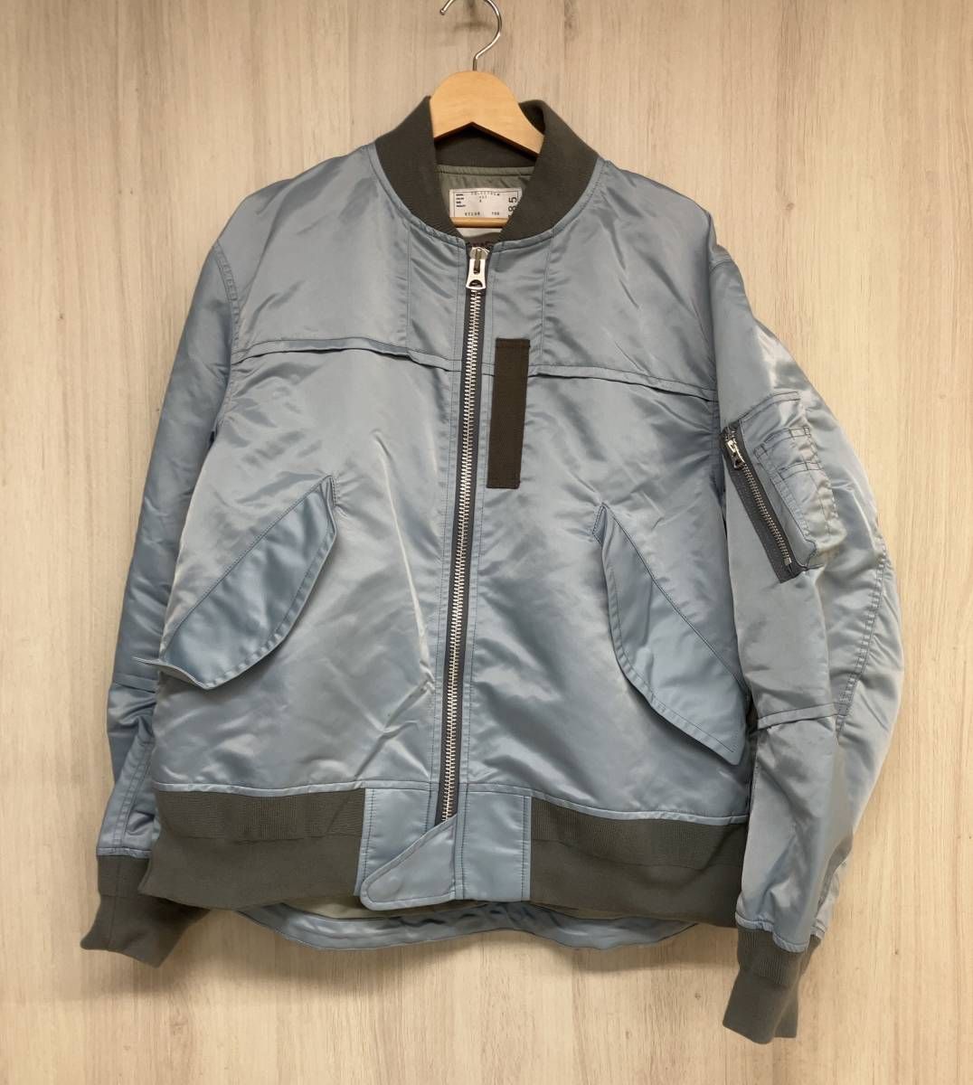 sacai サカイ【22-02785m 】NYLON TWILL blouson ブルゾン 【3】ブルーグレー系 メンズ アウター  【日本製】ラグジュアリー - メルカリ