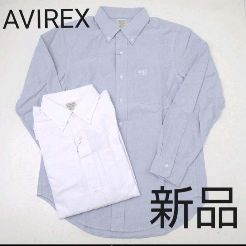 メルカリShops - AVIREX オックスボタンダウンシャツ