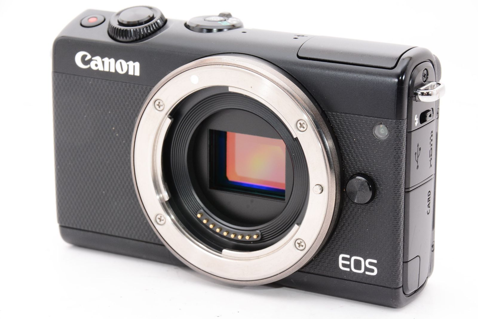 限定数のみ！ 新品☆Canon EOS M100 レンズキット ブラック - ミラー