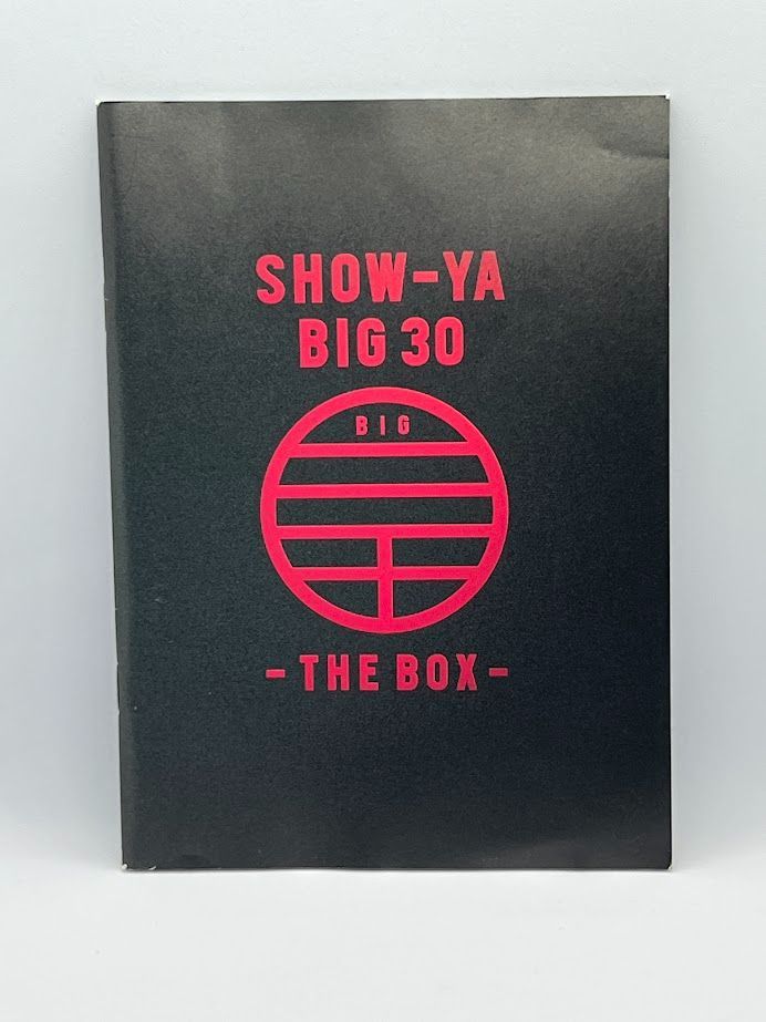 SHOW-YA BIG 30-THE BOX-CDDVD - revolutionti.com.br