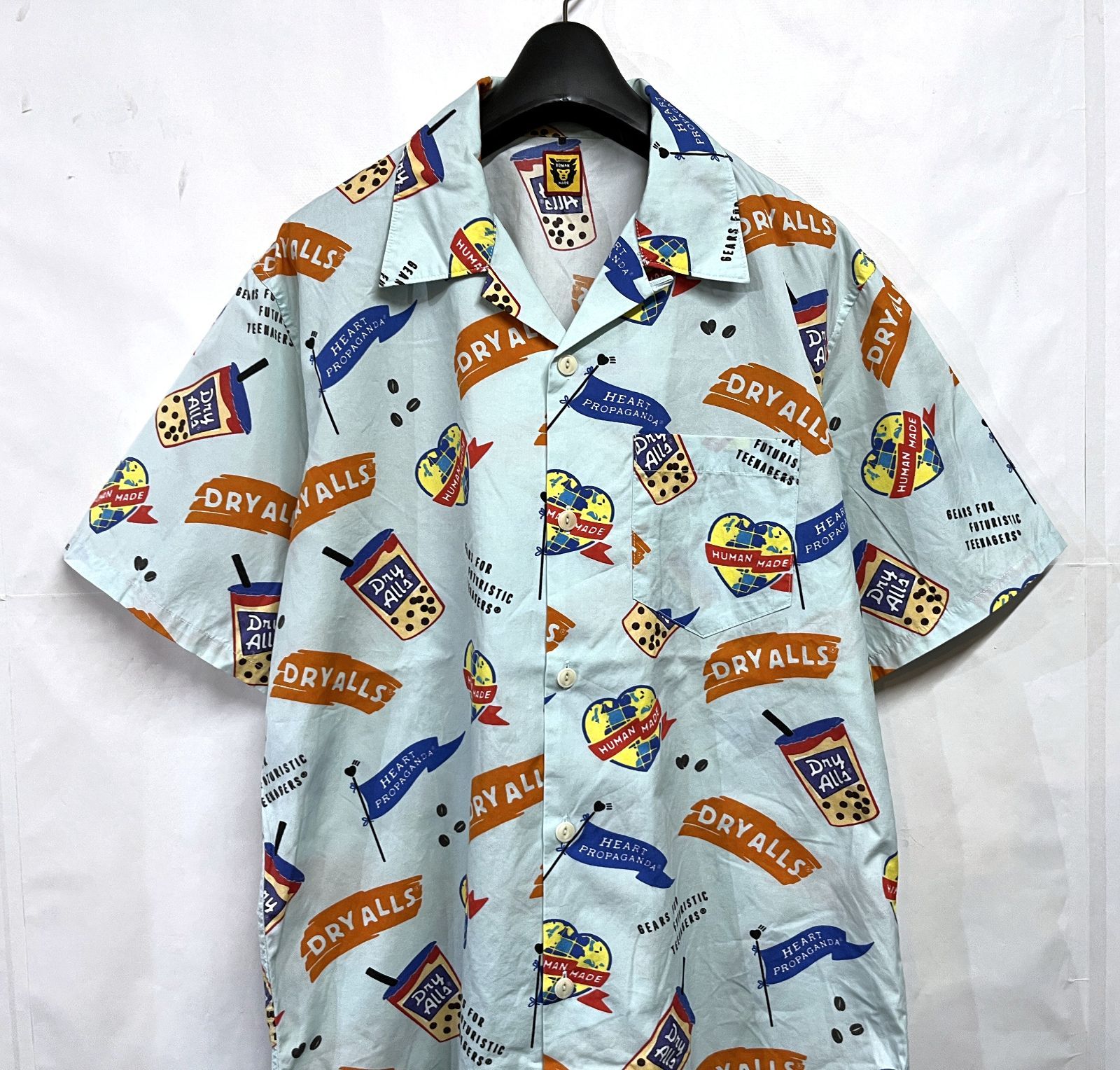 HUMAN MADE|ヒューマンメイド オープンカラー 半袖シャツ アロハシャツ