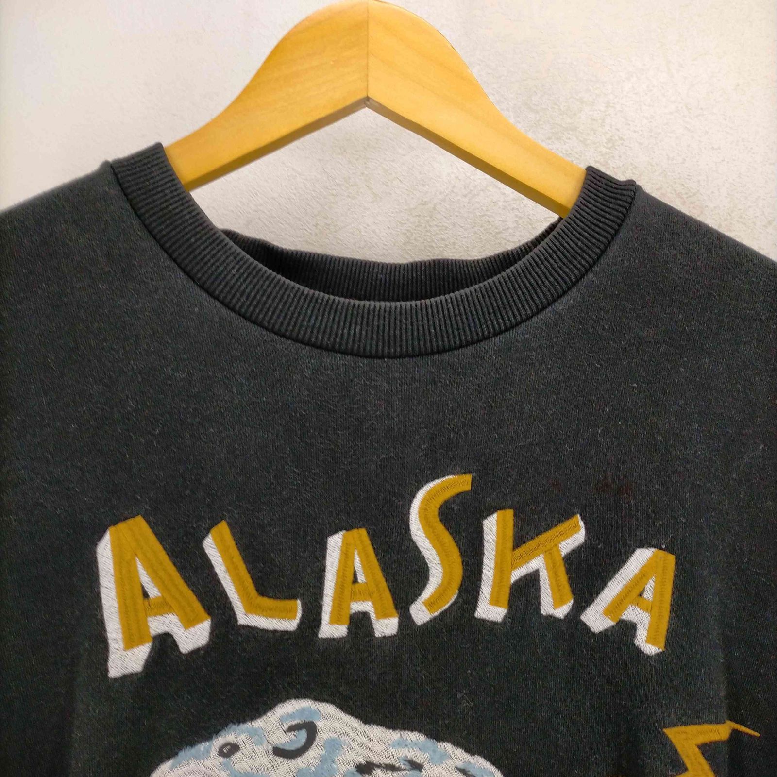 MAISON SPECIAL メゾンスペシャル アラスカ刺繍スウェット