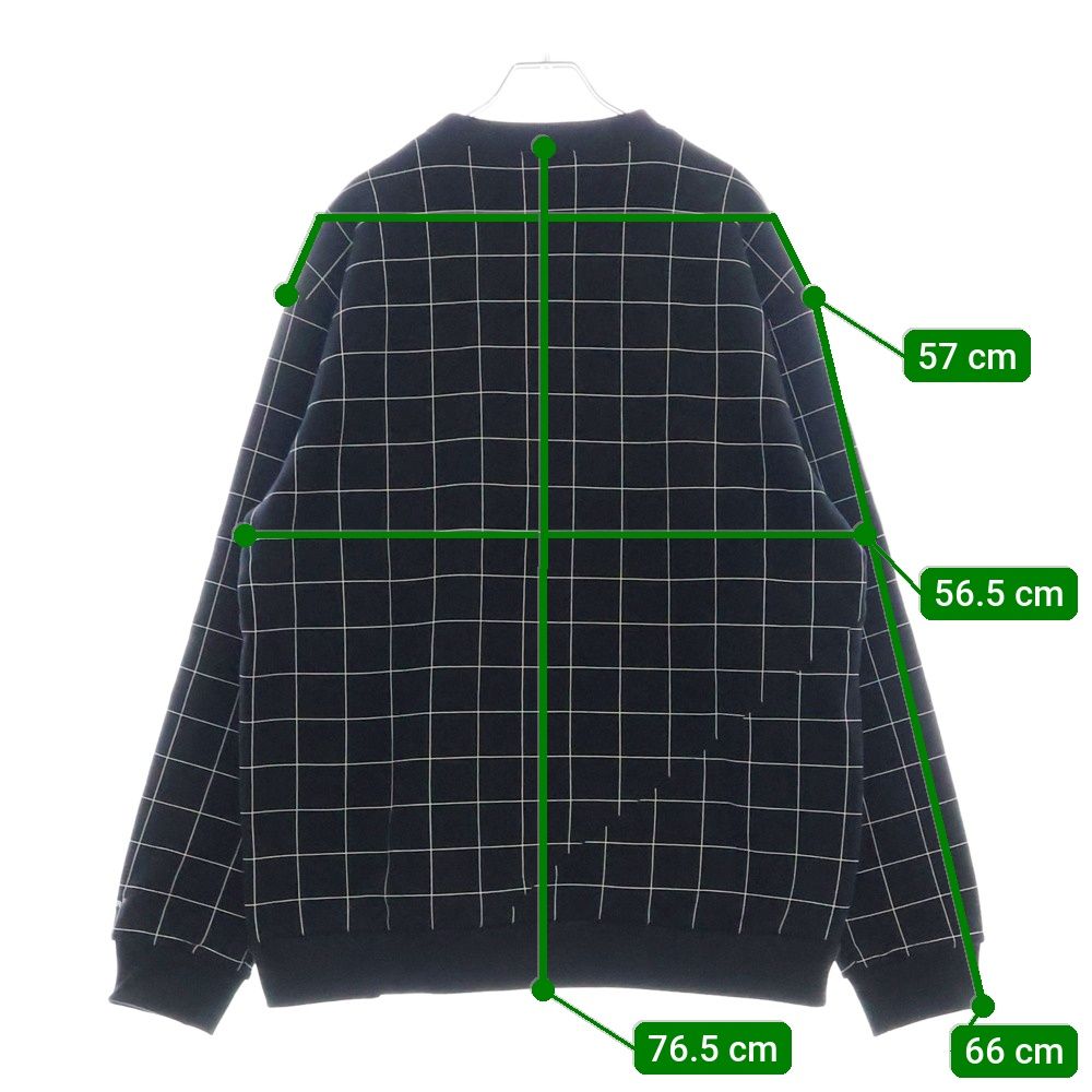 UNDERCOVER グラデーション トレーナー UNDERCOVER (アンダーカバー) 24AW カットオフ切替 フロント