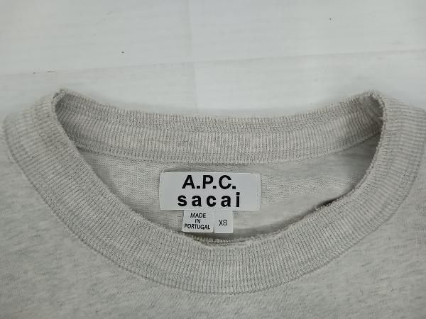 A.P.C×sacai アーペーセー×サカイ 半袖Tシャツ 23213-1-94291