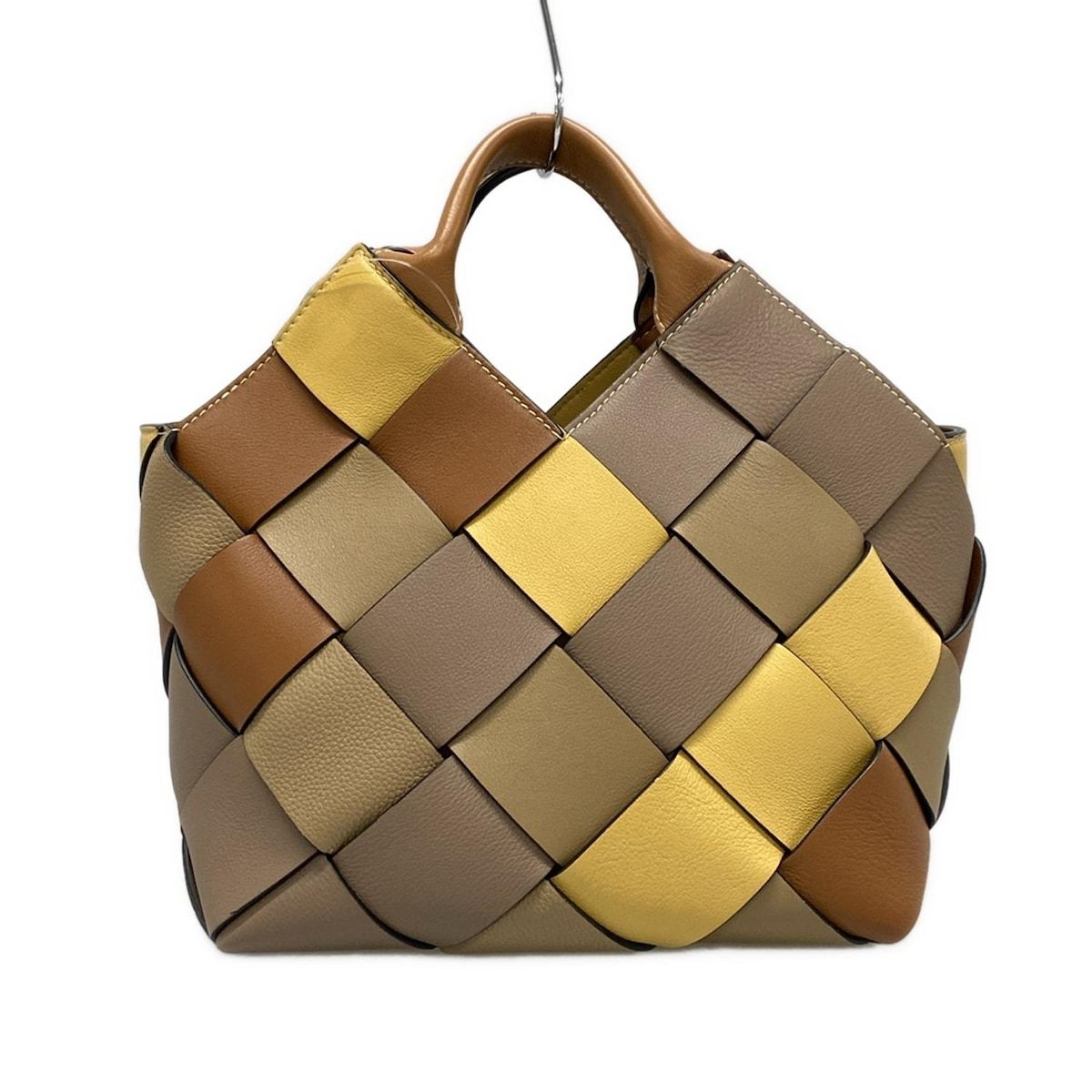 LOEWE(ロエベ) トートバッグ美品 ウーブンバスケットバッグ LOEWE(ロエベ) トートバッグ美品 ウーブンバスケットバッグ