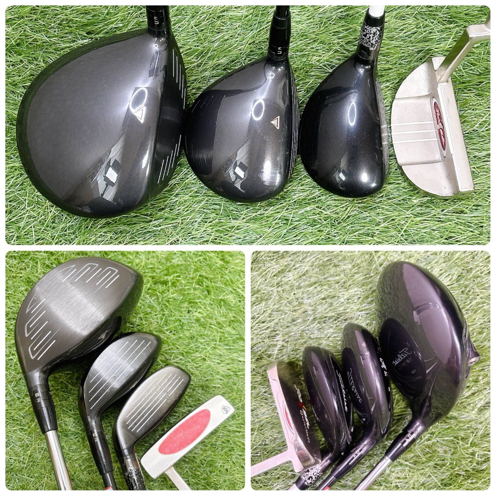 タイトリスト 917D3 AP1 メンズゴルフ 12本 キャディバッグ付き S