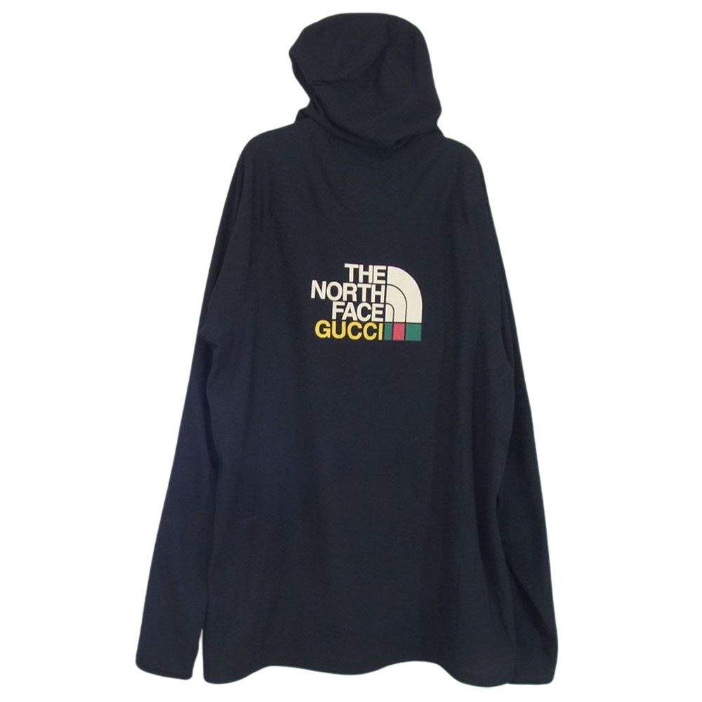 GUCCI グッチ パーカー × THE NORTH FACE ノースフェイス 663909 ロゴ