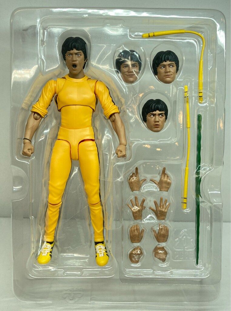 [ブルース•リー(Yellow•trackSUIT)ver]箱付美品! S.H.Figuarts ブルース・リー（Yellow Track Suit） | 魂ウェブ