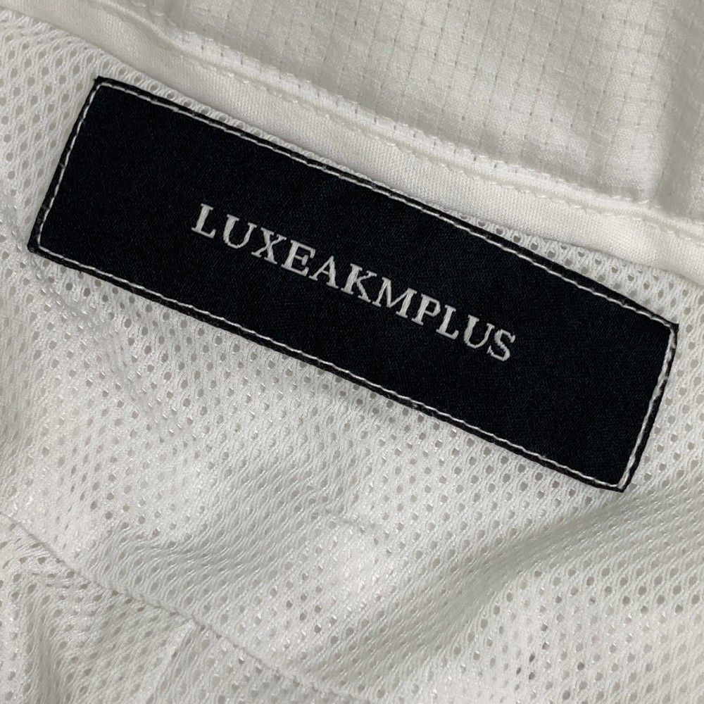 サイズ：S LUXEAKMPLUS リュクスエイケイエムプラス 2024年モデル ストレッチパンツ  ホワイト系 [240101422826] ゴルフウェア メンズ ストスト サイズ：S LUXEAKMPLUS リュクスエイケイエムプラス 2024年