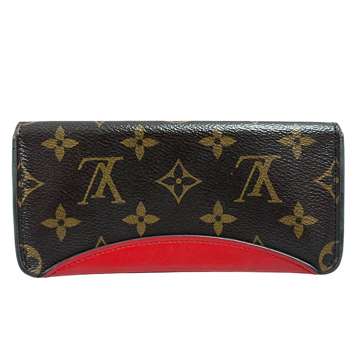 LOUIS VUITTON ルイヴィトン メガネケース モノグラム エテュイリュネットウディ GI0372 モノグラム レザー 牛革